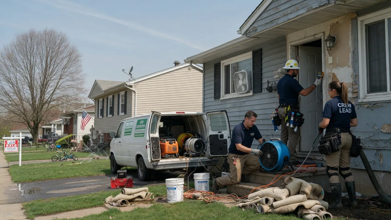 Flood Cleanup in Dorchester Center, MA near me